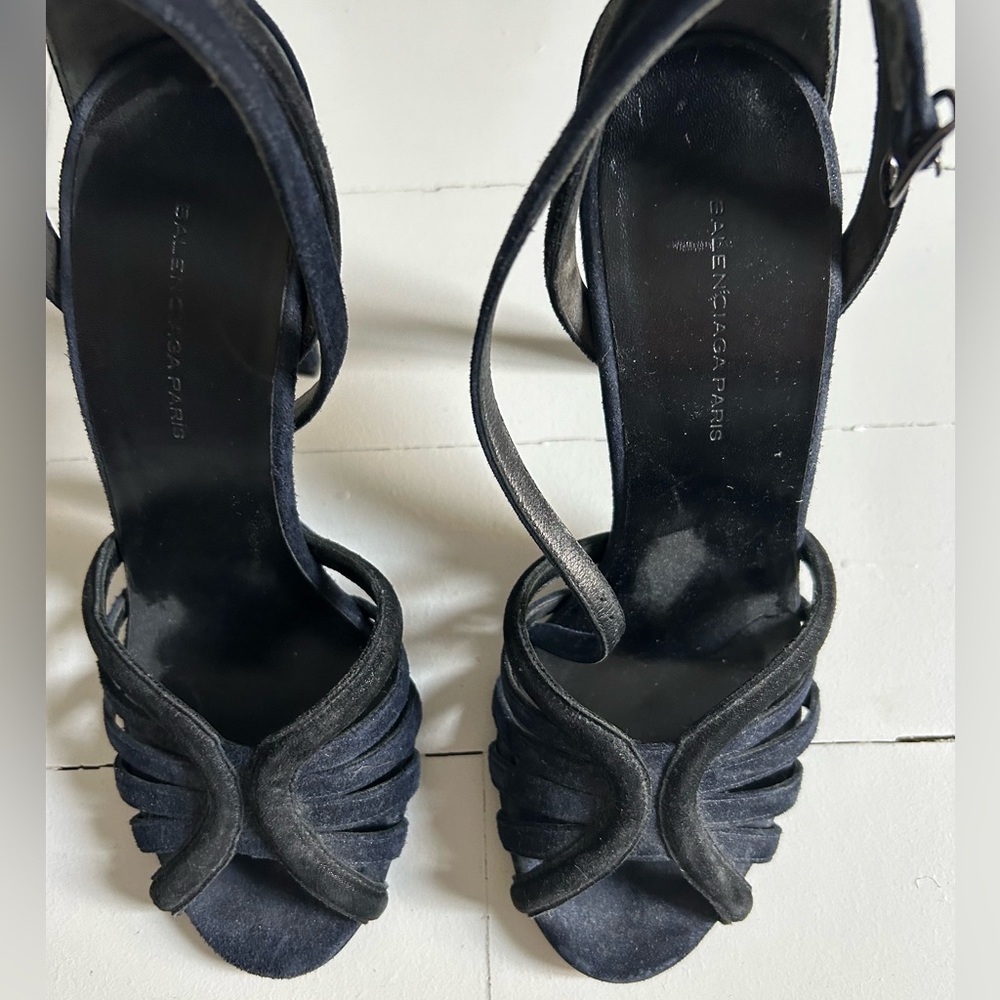 BALENCIAGA 4” heels in impeccable condition.